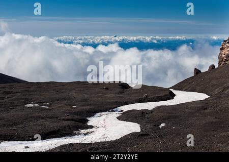Vulkan Avachinsky. Fernost von Russland Stockfoto