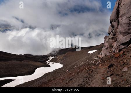 Vulkan Avachinsky. Fernost von Russland Stockfoto