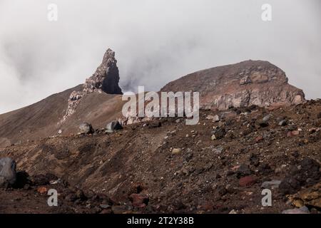 Vulkan Avachinsky. Fernost von Russland Stockfoto