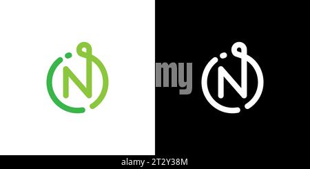 Im Logo, im Monogramm, Initialen im Symbol, Buchstabe im Logo, Symbol, Vektor Stock Vektor