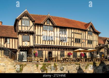 Lord Leycester Guildhall, Warwick, Warwickshire, England Stockfoto