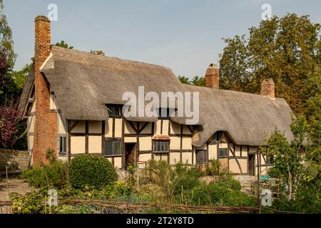 Anne Hathaway's Cottage, Stratford-on-Avon, Warwickshire, England Stockfoto