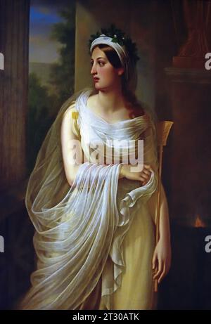 Una Vestale - A Vestal Virgin von Luigi Rocco 1606-1862 Italian, Italy, Museum, Stockfoto