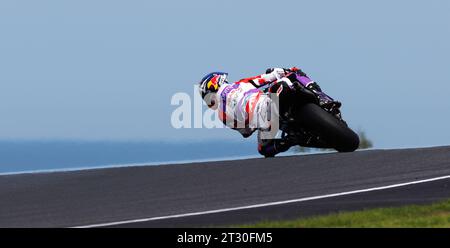 Phillip Island, Australien. Oktober 2023. Melbourne, Australien, Freitag, 20. Oktober: Während des MotoGP Australian Motorcyle Grand Prix 2023. Bild, Foto und Copyright © PETERSON Mark ATP Images (PETERSON Mark/ATP/SPP) Credit: SPP Sport Press Photo. /Alamy Live News Stockfoto