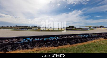 Phillip Island, Australien. Oktober 2023. Phillip Island, Australien, Freitag, 20. Oktober: Rundumblick während des MotoGP Australian Motorcyle Grand Prix 2023. Bild, Foto und Copyright © PETERSON Mark ATP Images (PETERSON Mark/ATP/SPP) Credit: SPP Sport Press Photo. /Alamy Live News Stockfoto