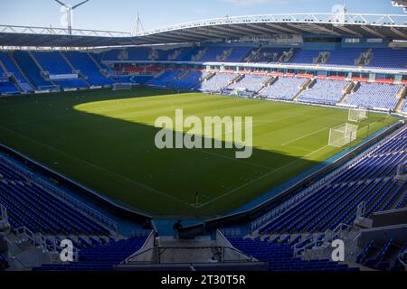 Reading, Großbritannien. Oktober 2023. Reading, England, 22. Oktober 2023: Die Szene ist vor dem Spiel der Barclays Womens Championship zwischen Reading und Sheffield United im Select Car Leasing Stadion in Reading angesiedelt. (Tom Phillips/SPP) Credit: SPP Sport Press Photo. /Alamy Live News Stockfoto