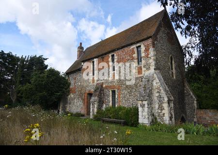 Greyfriars Chapel Canterbury Kent Stockfoto