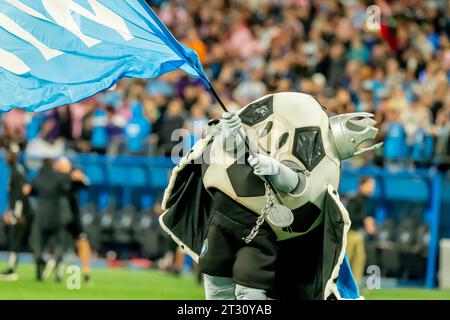 Charlotte, North Carolina, USA. Oktober 2023. Charlotte FC ist Gastgeber von Inter Miami im Bank of America Stadium in Charlotte, North Carolina, USA. Charlotte gewinnt das Spiel mit 1:0. (Credit Image: © Walter G Arce SR Grindstone Medi/ASP) NUR REDAKTIONELLE VERWENDUNG! Nicht für kommerzielle ZWECKE! Stockfoto