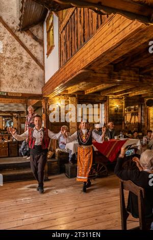 Folklore-Tänzer, Rousse, Bulgarien, Europa Stockfoto