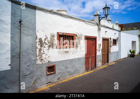 Alte Straßen der antiken Stadt Garachico an der Nordküste von Tenerie. Kanarische Inseln. Spanien. Stockfoto