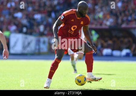 Rom, Latium. Oktober 2023. Romelu Lukaku von Roma während des Spiels Der Serie A zwischen Roma und Monza im Olympiastadion, Italien, 26. Oktober 2023. Photographer01 Credit: Unabhängige Fotoagentur/Alamy Live News Stockfoto