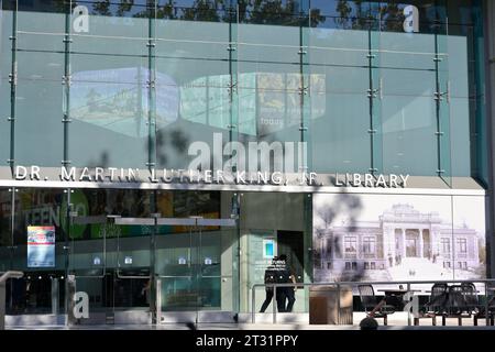 Die Dr. Martin Luther King Jr Library, Sa Jose CA Stockfoto