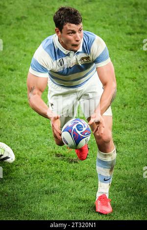 Saint Denis, Frankreich. Oktober 2023. Gonzalo BERTRANOU von Argentinien während der Weltmeisterschaft 2023, Halbfinalspiel der Rugby union zwischen Argentinien und Neuseeland am 20. Oktober 2023 im Stade de France in Saint-Denis bei Paris, Frankreich - Foto Matthieu Mirville/DPPI Credit: DPPI Media/Alamy Live News Stockfoto