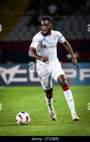 Barcelona, Spanien. Oktober 2023. Iñaki Williams (Athletic Club) während eines SEGUNDA FEDERACI'n RFEF-Spiels zwischen dem FC Barcelona und dem Athletic Club im Estadi Olímpic Lluis Companys in Barcelona, Spanien am 22. Oktober 2023. (Foto/Felipe Mondino) Credit: CORDON PRESS/Alamy Live News Stockfoto