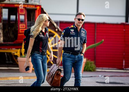 Christian Horner (GBR) - RedBull Racing Team Principal während des Sonntagsrennens der FORMEL 1 LENOVO UNITED STATES GRAND PRIX 2023 - 19. Oktober bis 22. Oktober 2023 CIR Stockfoto