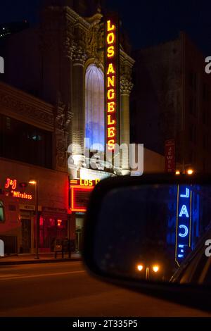 Historisches Los Deciws Theatre im Zentrum von Los Angeles am Broadway Stockfoto