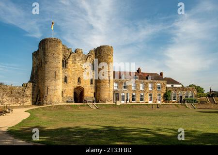 Tonbridge Castle, Tonbridge, Kent, England Stockfoto