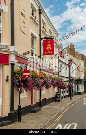 Das George Inn, Eton, Berkshire, England Stockfoto