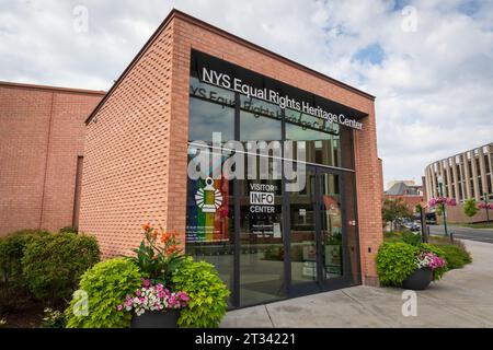 Das NYS Equal Rights Heritage Center & Auburn NY Visitor Center Stockfoto