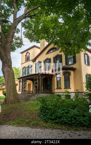 Das Seward House Museum, ein Museum in Auburn, New York Stockfoto