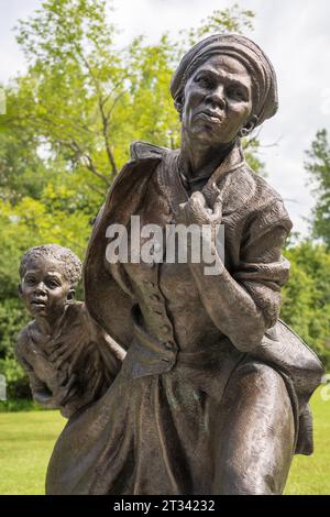 Der Harriett Tubman National Historical Park in Auburn New York Stockfoto