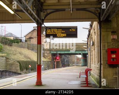 Bahnhof Preston Stockfoto