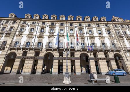 TURIN (TURIN), ITALIEN, 25. MÄRZ 2023 - Blick auf den Regionalpalast (Region Piemont) in Turin, Italien Stockfoto