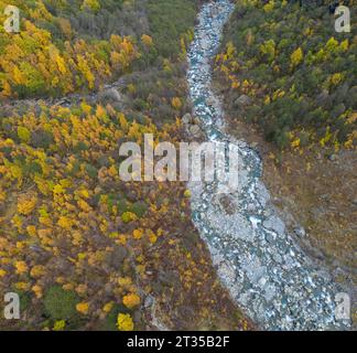 Buer-Tal, Eingang zum Folgefonna-Gletscher in der Nähe von Odda in Hardanger Stockfoto