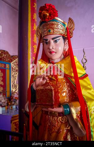 Hà Tiên, Vietnam. August 2014. Quan Thanh Mieu-Pagode in Hà Tiên, Provinz Kiên Giang im Mekong-Delta in Südvietnam. Stockfoto