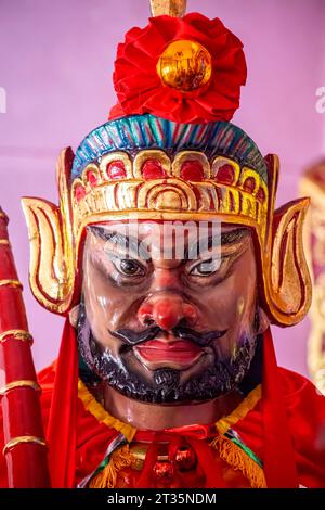 Hà Tiên, Vietnam. August 2014. Quan Thanh Mieu-Pagode in Hà Tiên, Provinz Kiên Giang im Mekong-Delta in Südvietnam. Stockfoto