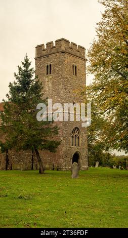 St. Nicolas Church, Rawreth Village Stockfoto