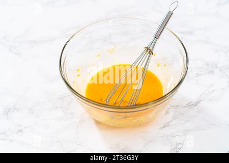 Zitronenkeks mit weißer Schokolade Stockfoto