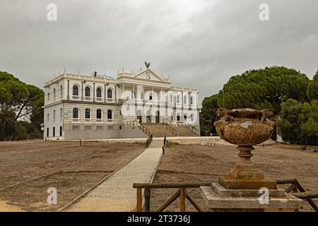 Acebron Palast im Donana Nationalpark in der Nähe von El Rocio in Andalusien Stockfoto