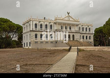 Acebron Palast im Donana Nationalpark in der Nähe von El Rocio in Andalusien Stockfoto