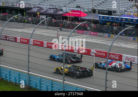 Watkins Glen Hypercars und GT Auto Racing Stockfoto