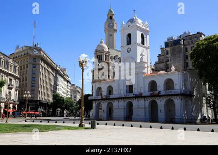 Das Cabildo-Gebäude, auch bekannt als Nationalmuseum des Cabildo, das historische stadtrat-Gebäude an der Plaza de Mayo.Buenos Aires.Argentinien Stockfoto