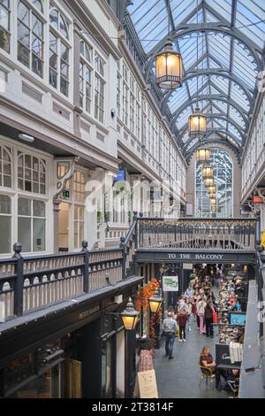 Castle Arcade Cardiff South Wales Großbritannien Stockfoto