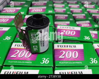 Fuji negativ Film Hamburg Deutschland *** Fuji negativ Film Hamburg Hamburg Deutschland Copyright: XLobeca/RHx Credit: Imago/Alamy Live News Stockfoto