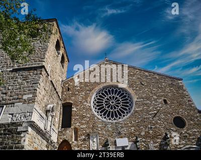 Cattedrale di San Giusto Martyre (Kathedrale von Triest) Italien Stockfoto