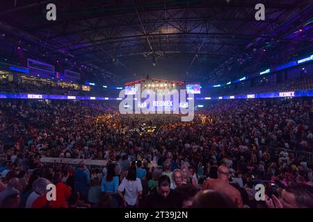 Erste Ausgabe Discoteca 90, Cluj-Napoca, Freitag, 15. September 2023. Stockfoto