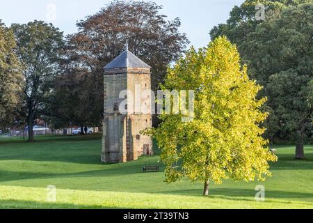 Die Pigeonry in Abington Park, Northampton, England, Großbritannien. Stockfoto