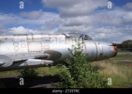 Sukhoi SU-17, 69004, 54 Red, Hawarden, Chester Airport, Stockfoto