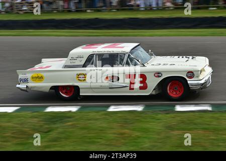 Bill Shepherd, Romain Dumas, Ford Thunderbird, St Mary’s Trophy Race, zwei Qualifying-Sitzungen gefolgt von zwei 25-Minuten-Rennen, wobei der Sieger ein Aggg war Stockfoto