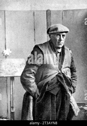 Fotografie , Porträt des französischen Malers Georges Braque ( 1882 - 1963 ) Stockfoto