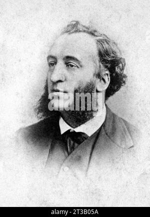 Porträt von Jules Francois Camille Ferry (1832–1893). Französischer Staatsmann und republikanischer Philosoph Stockfoto