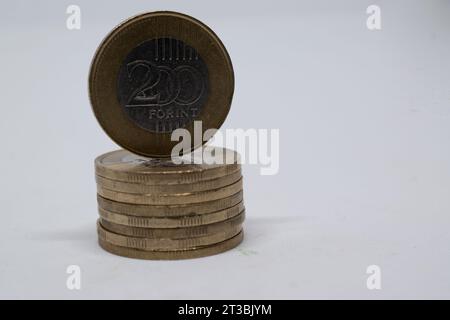 Ungarischer Forint Stockfoto