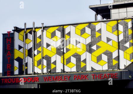 Troubadour Theatre Wembley Park, Borough of Brent, London, England, Großbritannien Stockfoto