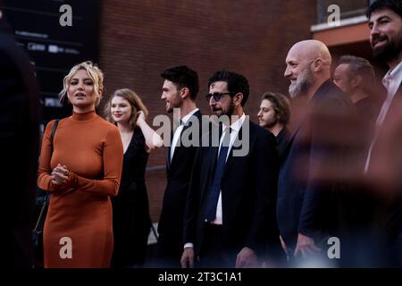 ROM, ITALIEN - 23. OKTOBER: Noemi Brando besucht einen roten Teppich für den Film „I Leoni Di Sicilia“ während des 18. Rom Film Festivals im Auditorium Parco Stockfoto