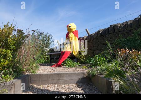 Norland Vogelscheuchen Festival, Norland, West Yorkshire Stockfoto