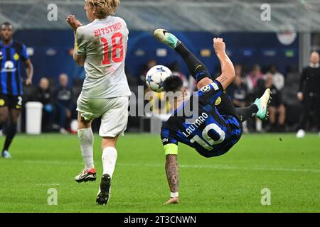 Inter FC Internazionale und FC Salzburg Gruppe D - Spiel der UEFA Champions League 2023/24 am 24. Oktober 2023 im Stadion Giuseppe Meazza San Siro Siro in Mailand Stockfoto